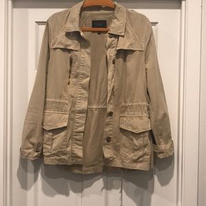 Sanctuary Khaki Suede Jacket